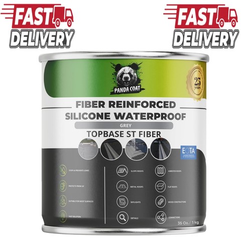 Waterproof grey roof - waterproof, sealant