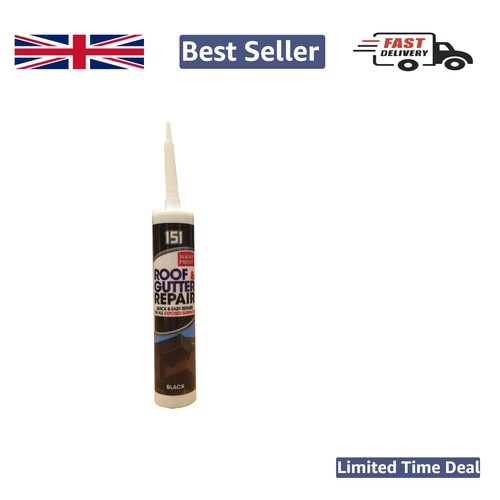 Classic black roof gutter - &,