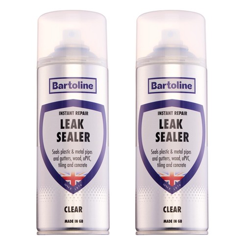 Bartoline leak sealer - leak, clear