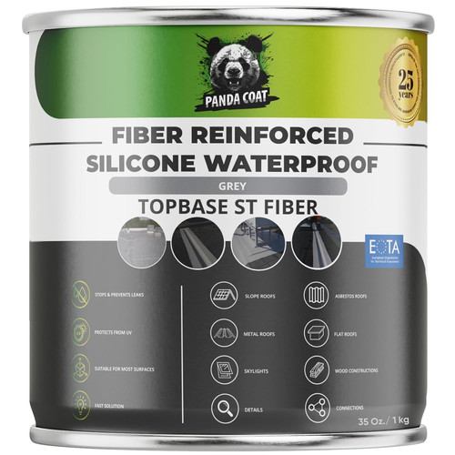 Waterproof grey roof sealant - grey, |