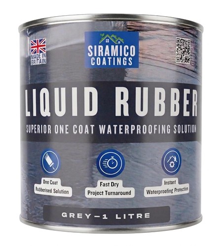Liquid rubber roof coating - liquid,