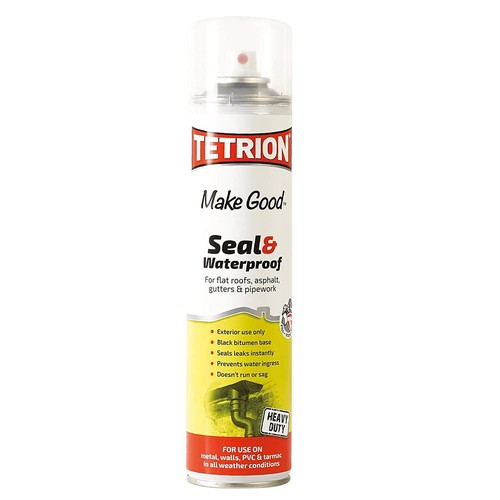 Roof and gutter sealant - and,