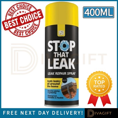 Leak repair spray - repair, gutter