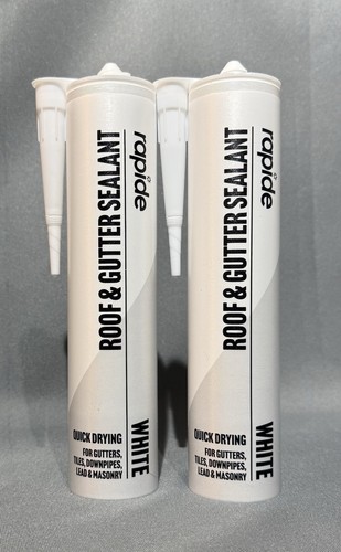 Roof gutter sealant white - sealant,