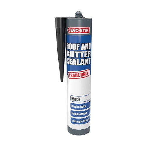 Roof and gutter sealant - and,