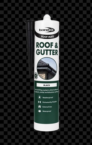 Roof gutter sealant black - roof,