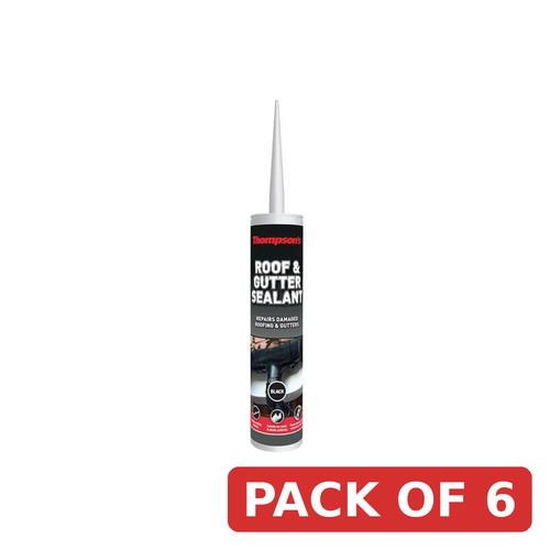 6pc ronseal roof gutter - ronseal,