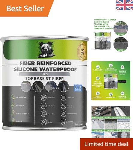 Durable grey roof sealant 1kg - grey,