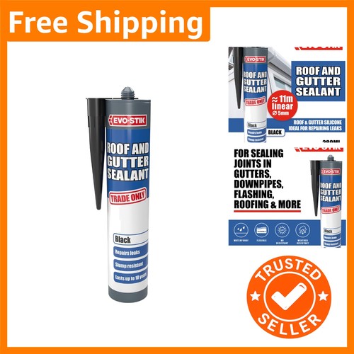 Black waterproof roof gutter - roof, &